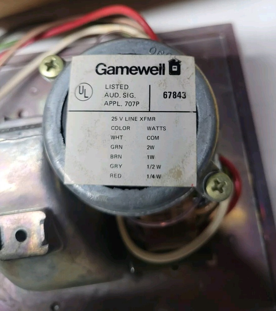Gamewell 67843 Fire Alarm