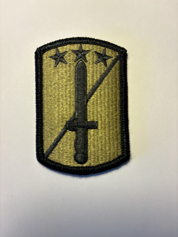170th Infantry  Brigade U.S. Army Shoulder Patch With Hook Back