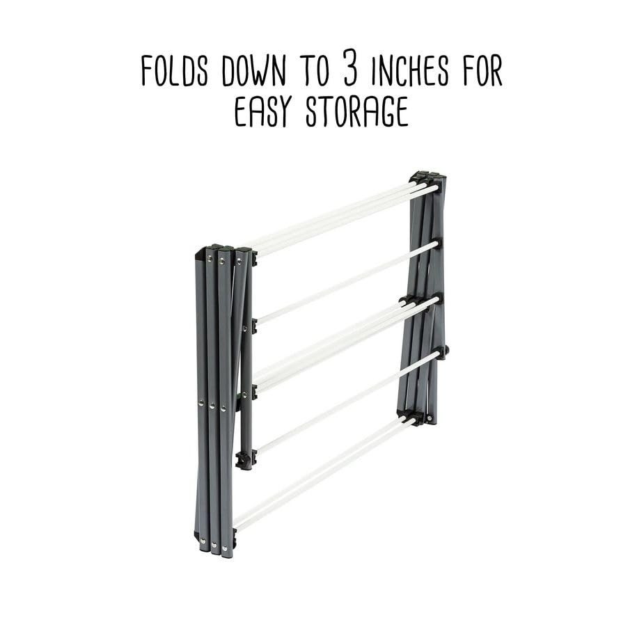 Collapsible Clothes Drying Rack – Durable Space-Saving Laundry & Towel Rack Stur