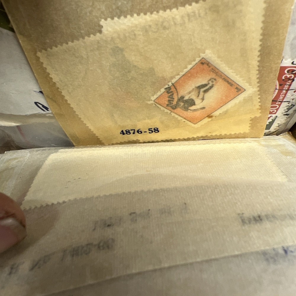 Vintage Worldwide Stamp Collection