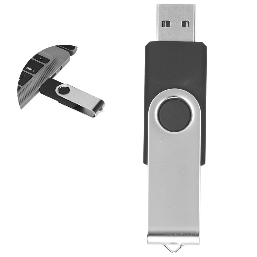 Portable USB Flash Drive Black For PC Tablet Excellent/