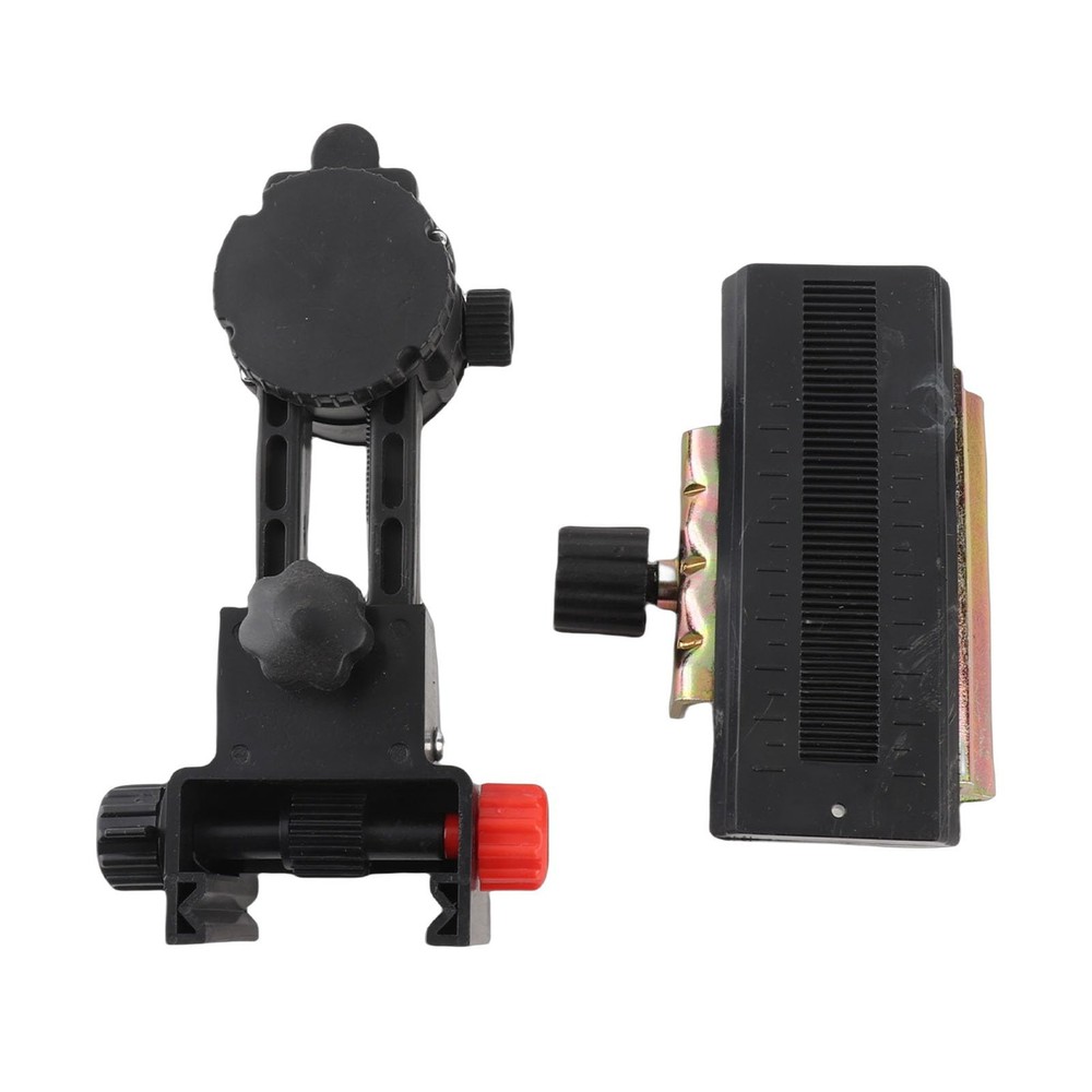 Fine Tuning Bracket Level Tool Adapter, 360 Degree Rotation Telescoping Pole ...