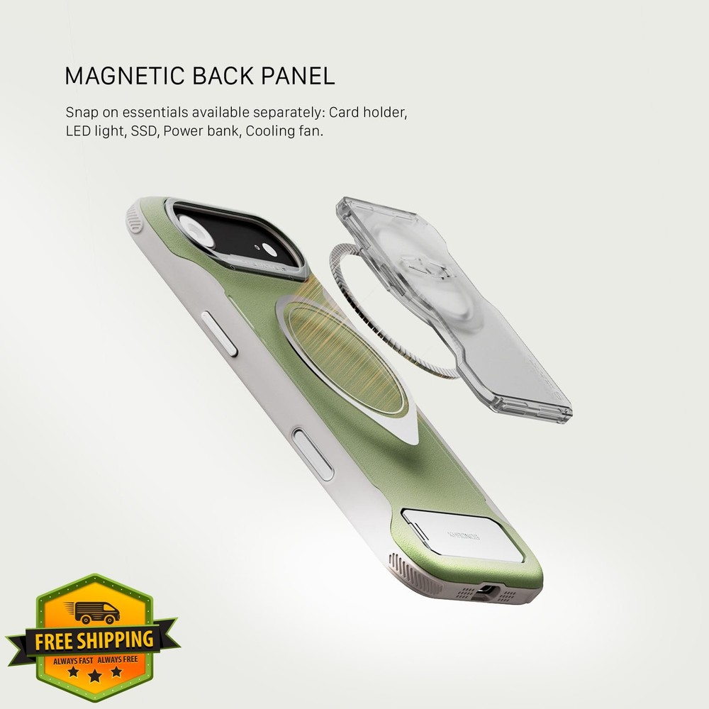 Tilta Khronos Lite iPhone 17 Cage Magnetic Mount Orange