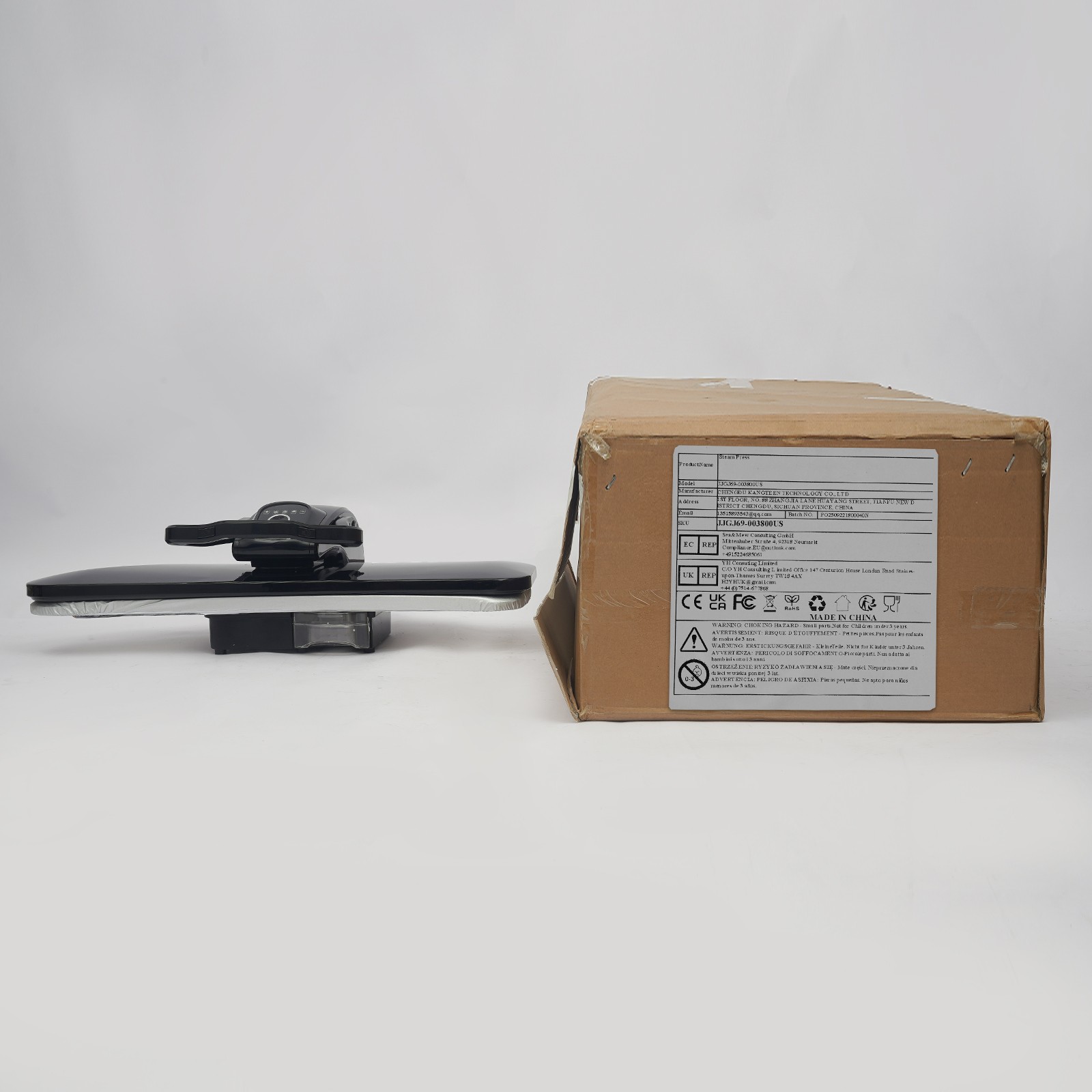 36 Inch Professional Steam Iron Press Fabric Steam Press Machine Iron 1600W