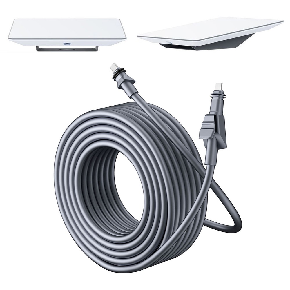 Rectangular Satellite Replacement Cable 150ft For Flat High Performance New