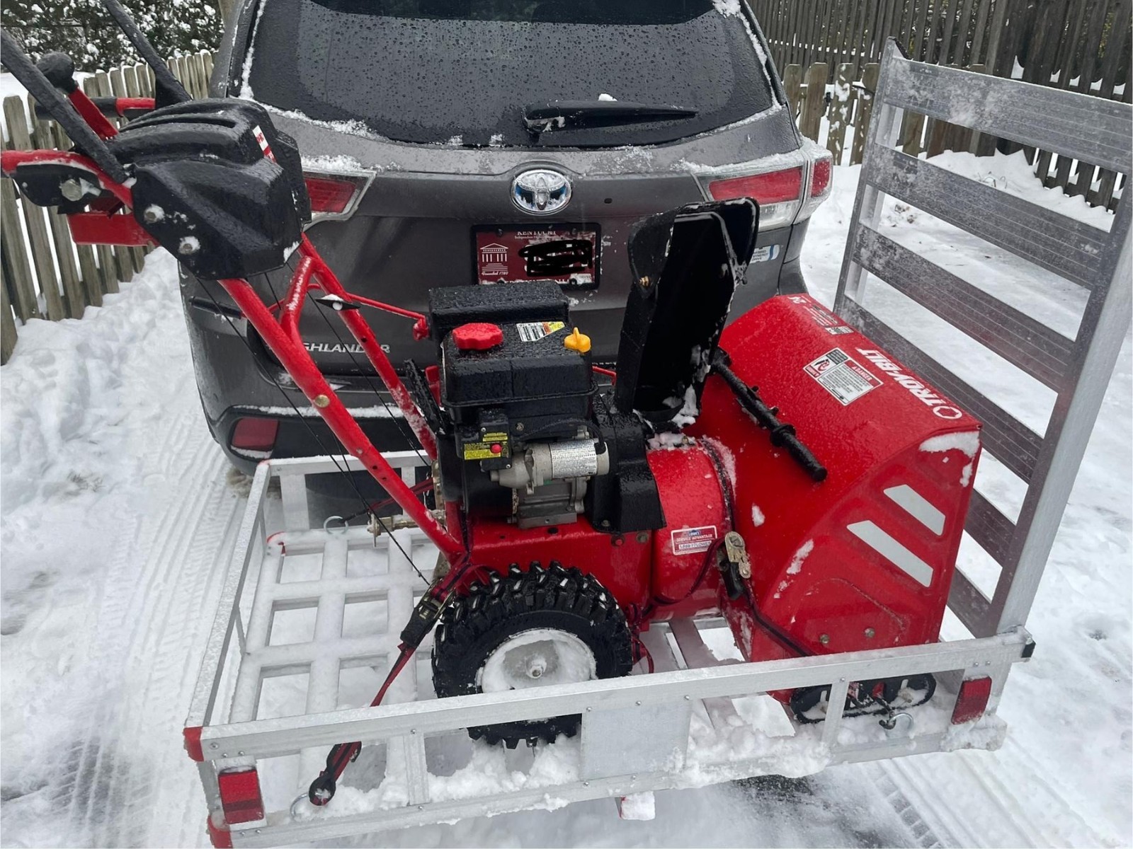 500 lb Aluminum Mobility Scooter Wheelchair Carrier Hitch Ramp Heavy Duty