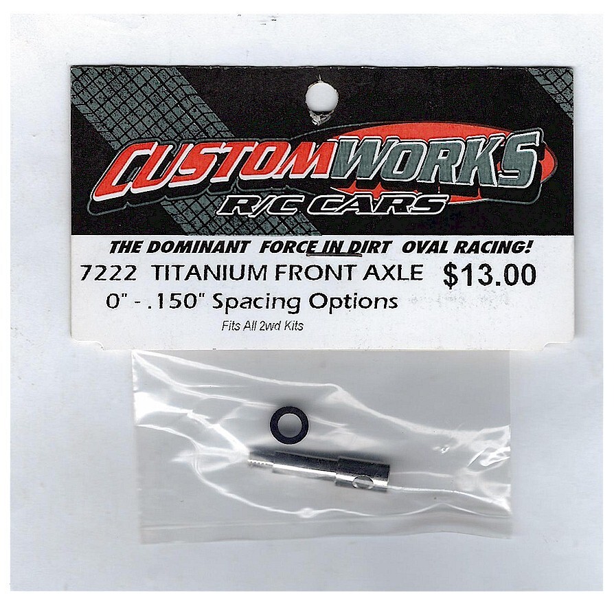 RC Car Custom Works Titanium Axle CSW7222