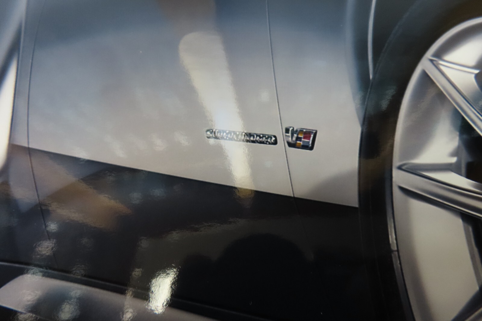 Factory GM original dealership Cadillac XLR-V, V series factory poster showroom