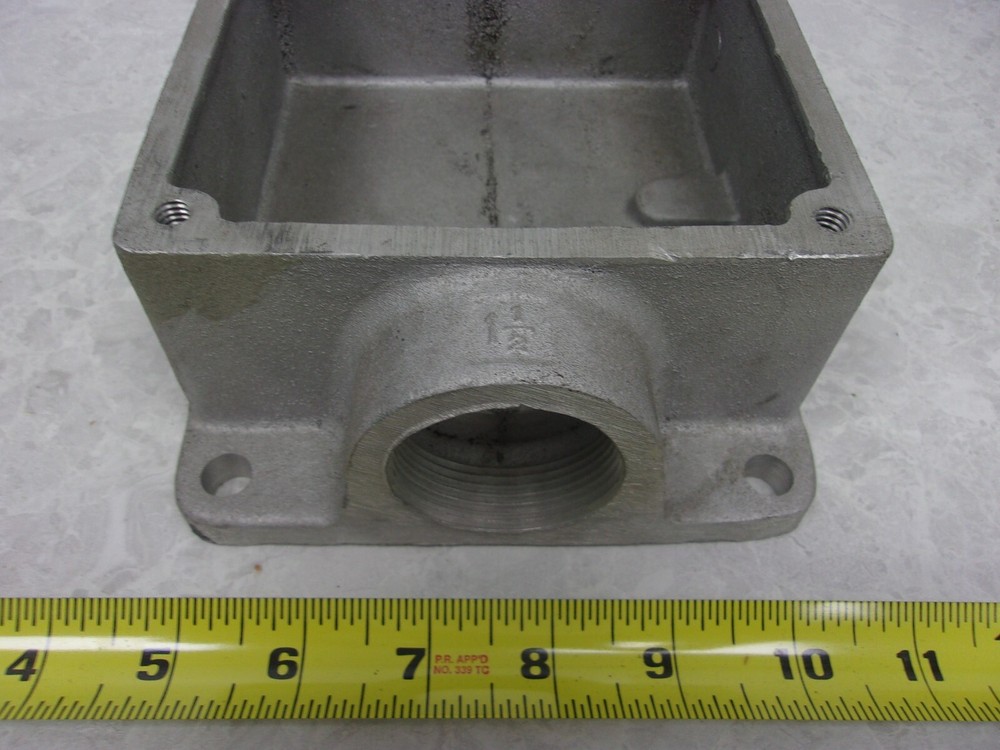 CROUSE HINDS AJ56 CIRCUIT BREAKING BACK BOX, 0567C