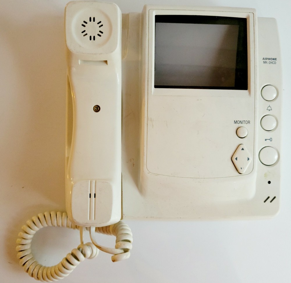 Aiphone MK-2HCD Video Entry Security Intercom System Sub-Station - Not Tested