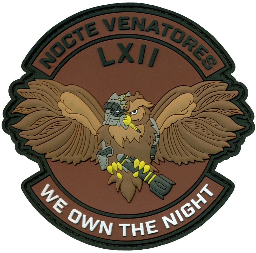 USAF 62d EXPEDITIONARY ATTACK SQUADRON – MORALE – DESERT PATCH
