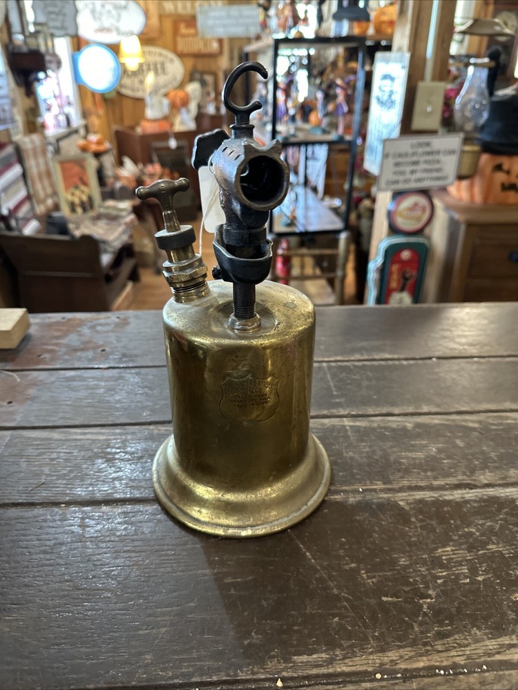 Antique Brass Torch