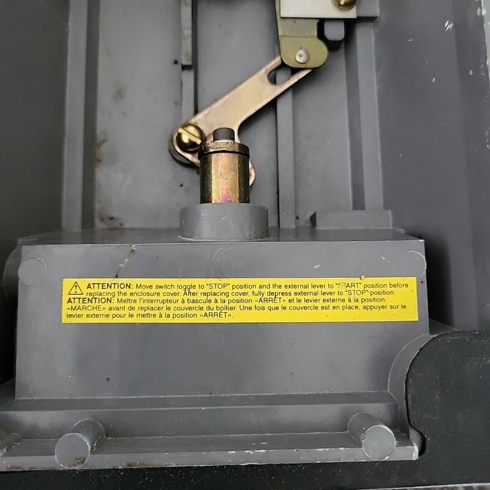 Allen Bradley Manual Starter FRONT PLATE ONLY!