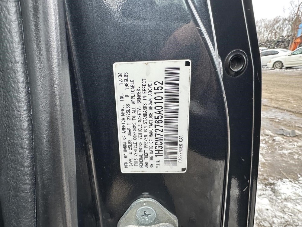 2005 ACCORD Third Brake Light Tested OEM