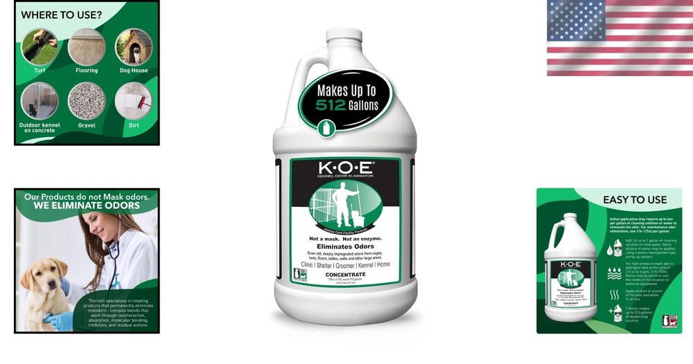 K.O.E. Odor Eliminator for Home & Kennel 128 oz