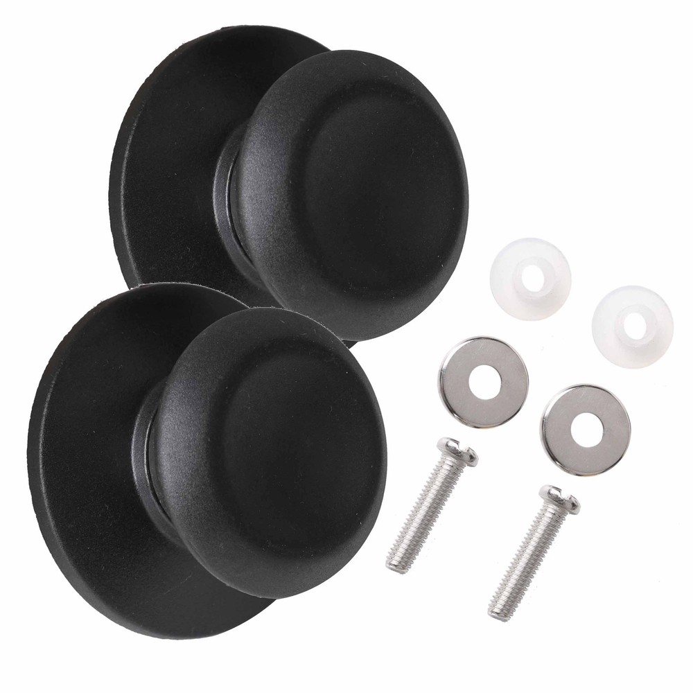 2pcs Universal Replacement Kitchen Cookware Pot Pan Lid Cover Grip Knob Handle