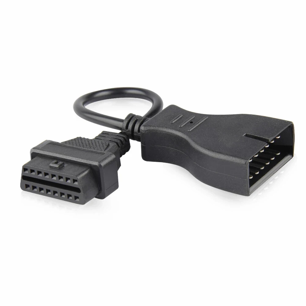 GM 12 Pin OBD1 to OBD2 16 PIN Car Diagnostic Code reader Connector Adapter Cable
