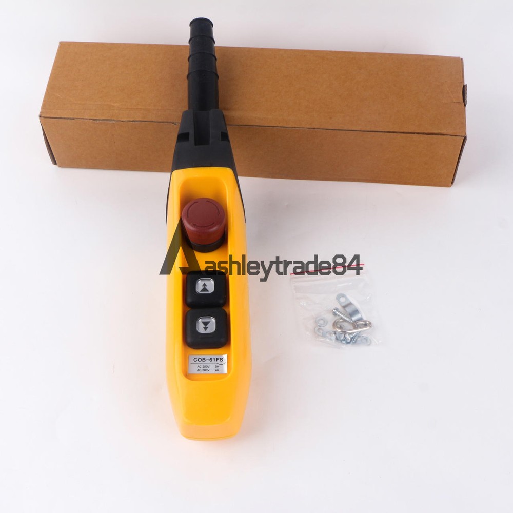 NEW COB-61FS COB Crane Hoist Control Button switch double speed