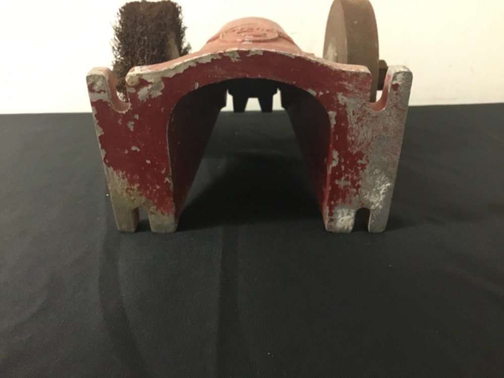 WESTCRAFT Drill Grinding Stone BELT PULLEY DRIVEN CAST IRON