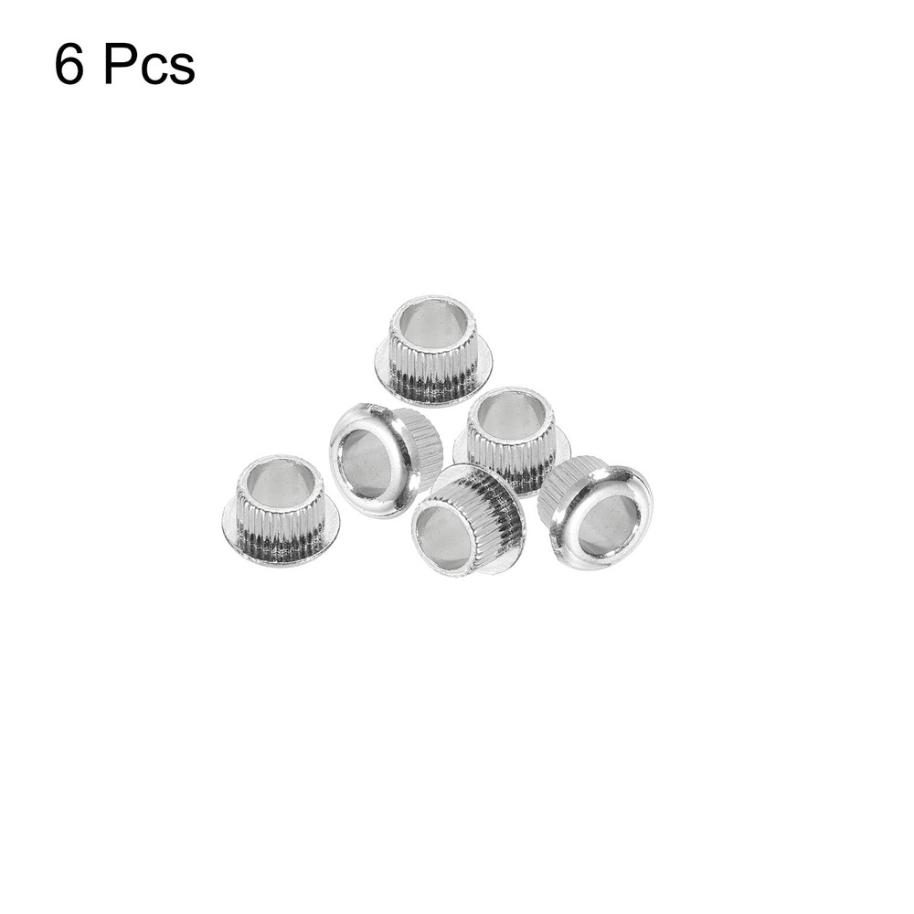Guitar Tuner Conversion Bushing Adapter Ferrule Conversion Zinc Alloy Silver