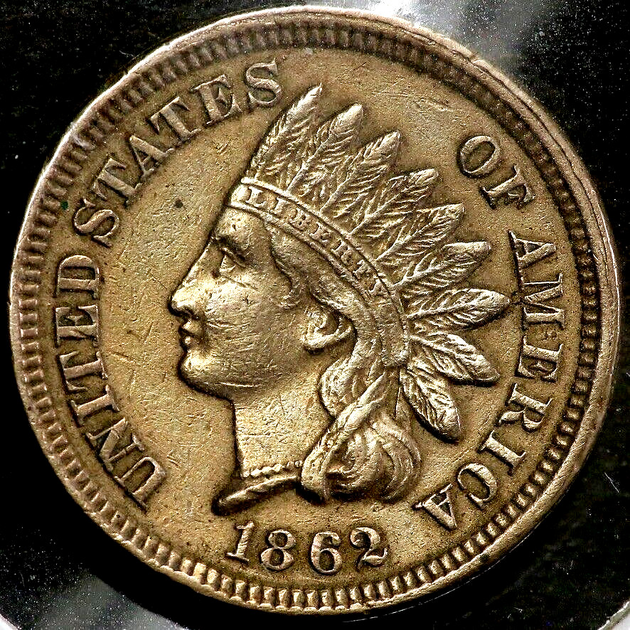 1862 Indian Head One Cent   RC438
