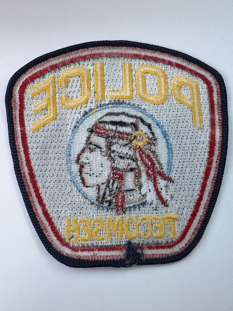 Tecumseh Michigan Police Patch