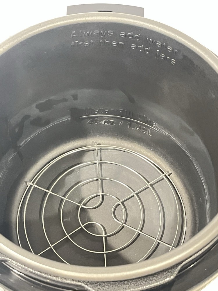 Ball FreshTech Automatic Home Canning System Silver Black