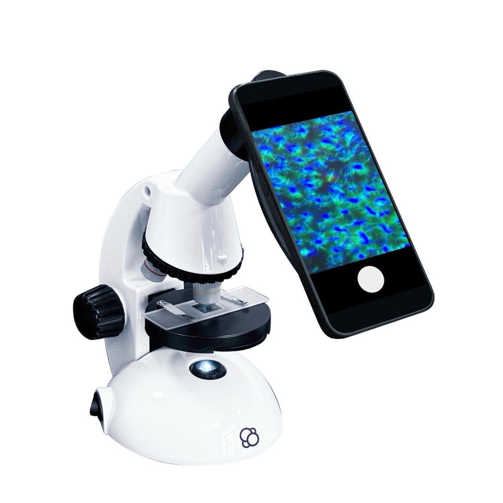Thames & Kosmos Microscope Essential STEM Tool with Smartphone Adapter