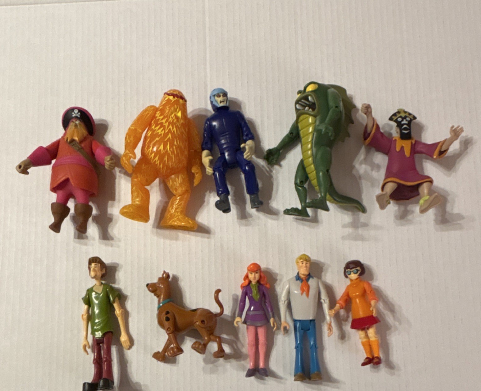 Scooby-Doo Articulated Figures Mixed Lot 10 Pack Scooby Shaggy Velma Daphne Fred