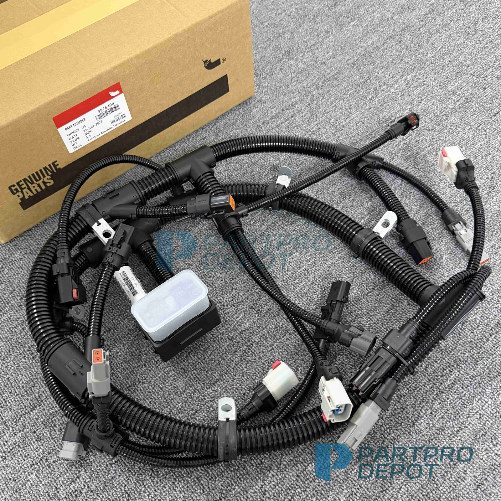 Electronic Control Module Harness Fit Cummins ISC QSL QSC8.3 4943176 3976494