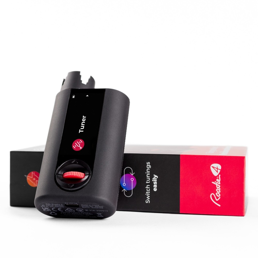 Roadie 4 | Smart Automatic Guitar Tuner, Metronome & String Winder