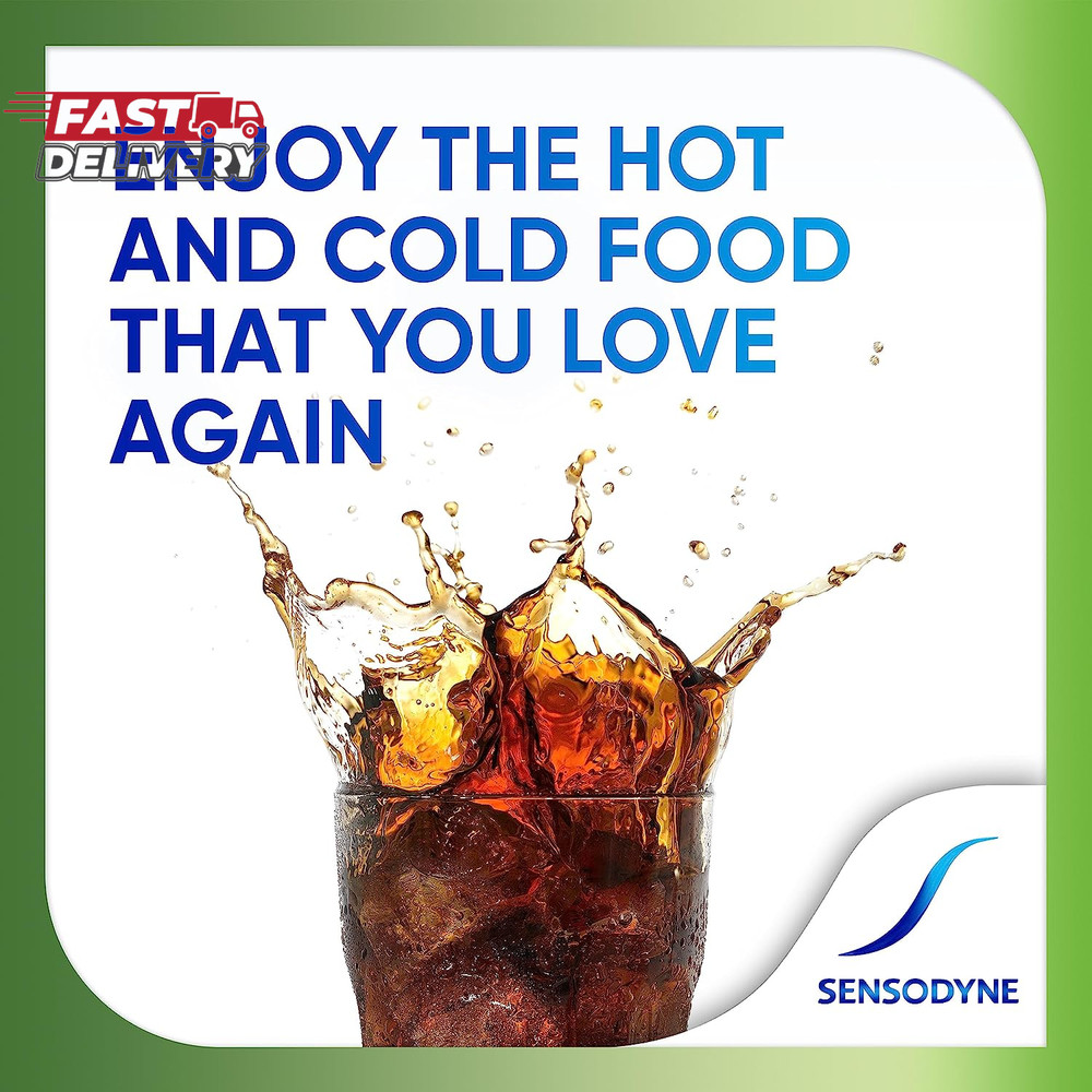 Sensodyne Fresh Mint Sensitive Toothpaste, ADA Accepted Toothpaste for Cavity Pr