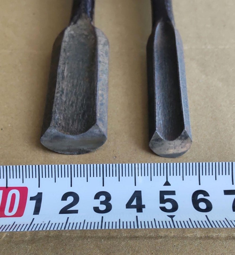 Chisel Set 2pcs Wooden Handle Quality Japanese Tools
