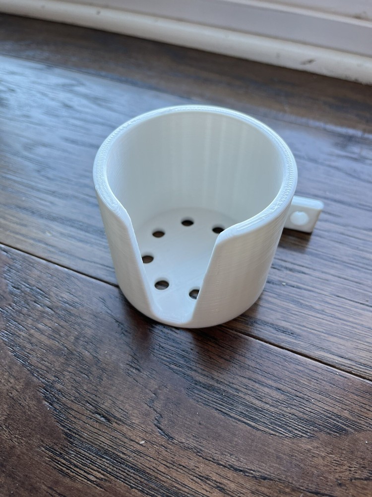 EasyOn The Portable Pontoon Beverage Holder!