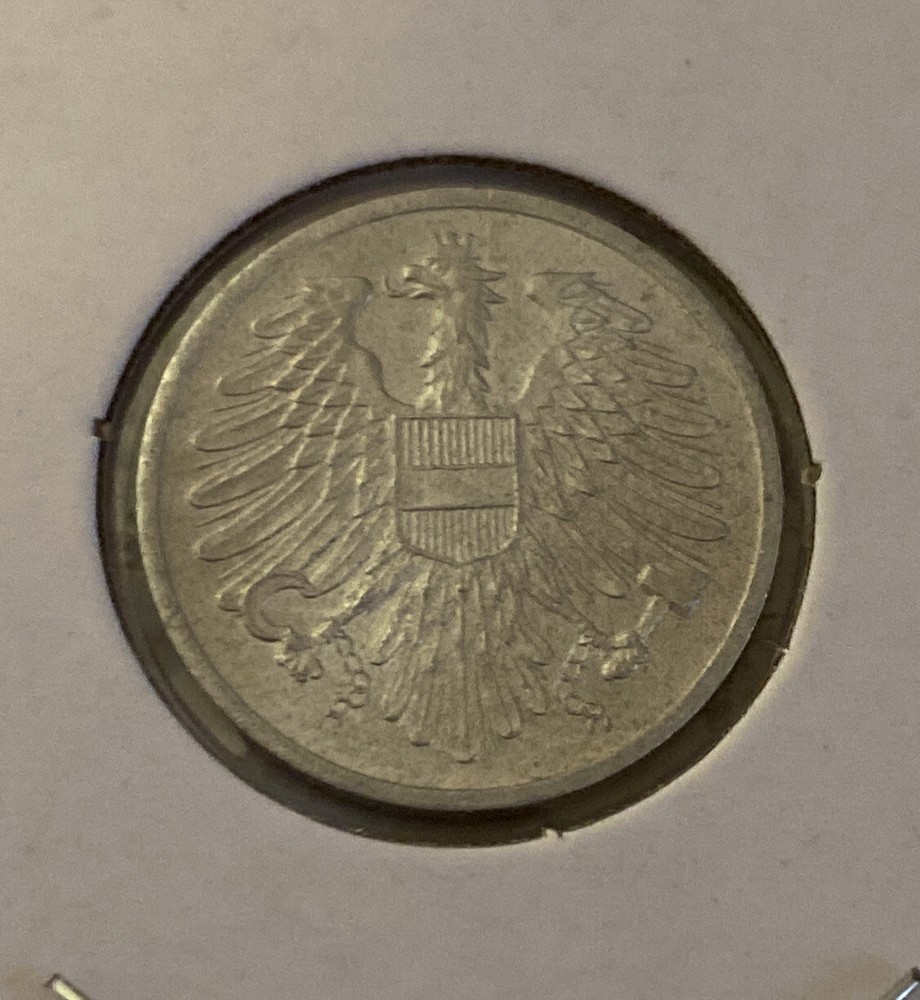 1966 Austria 2 Groscen Coin B16