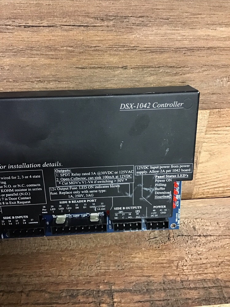 DSX-1042 Intelligent Access Systems 2-Door Controller Used Working C-2