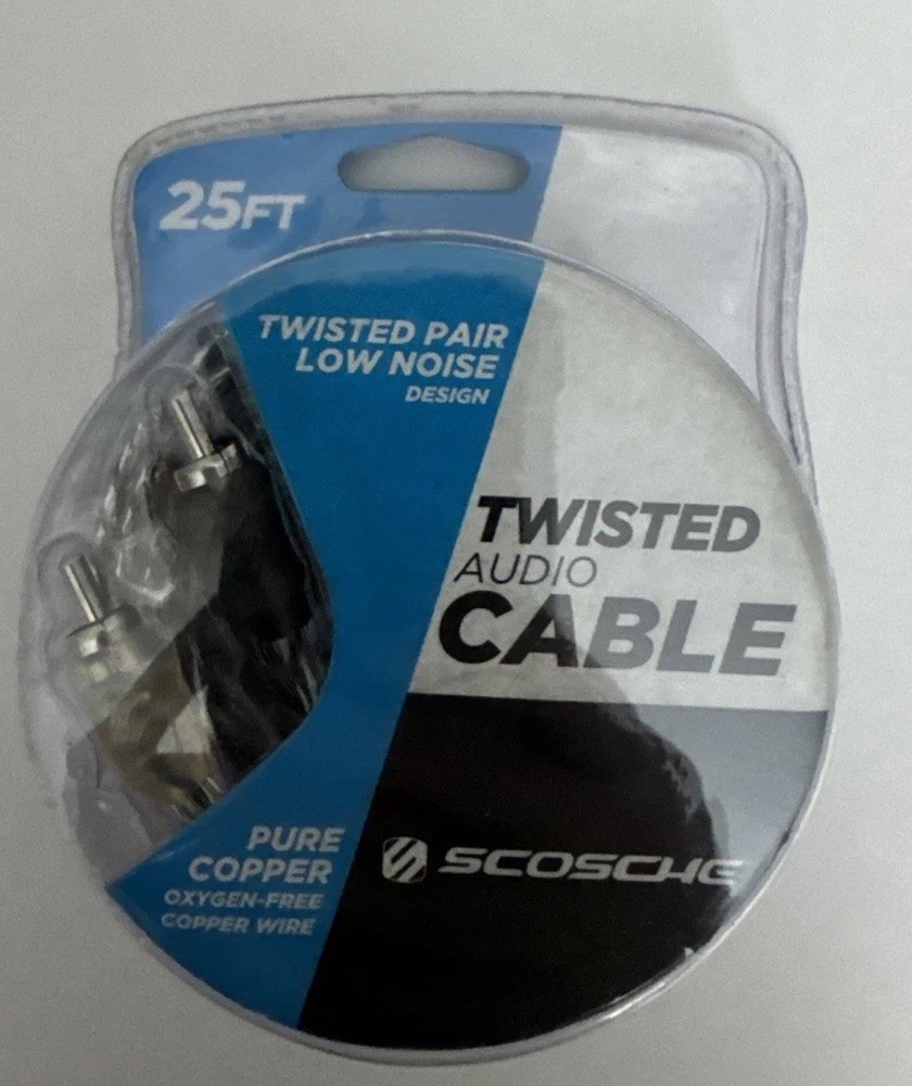 Scosche 25' Audio Cable NIB