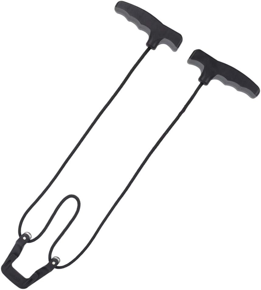Compound Bow Crossbow Rope Cocking Device Pull Aid 4-Finger Silicone Wrapped Han