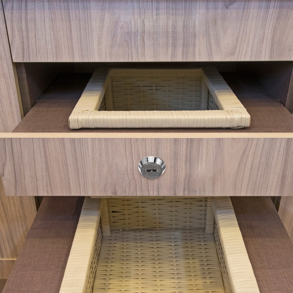 Metal Security Cabinet Lock Drawer Lock for File Cabinet and Counters