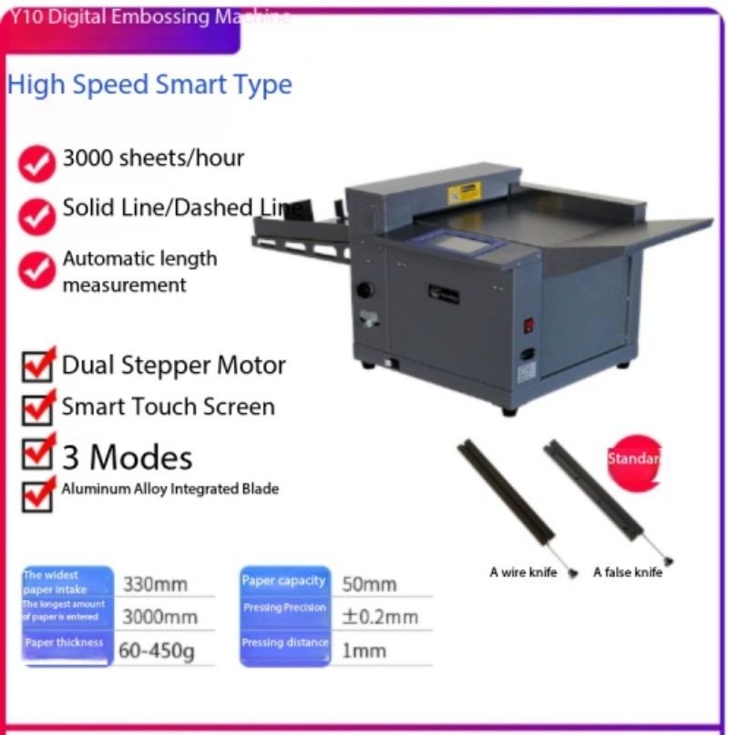 Creasing Machine, Folding Machine, Electric Creasing Machine for Book Covers