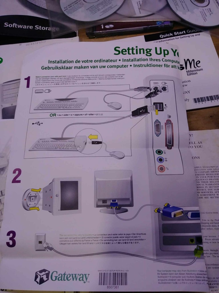 Gateway Computer User Guide EV 910 Using your PC System Restore LOT MAKE OFFER
