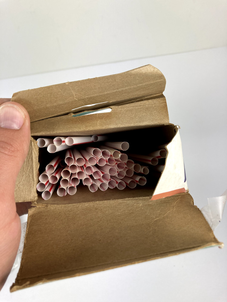 Vintage Game Caltoy Straw Structures