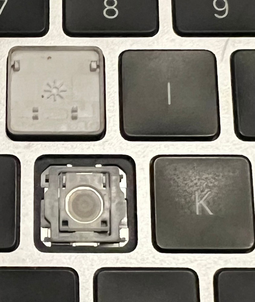 Apple Magic Wireless Keyboard Replacement Gray KEYCAPS KEYS (MMMR3LL/A) (A2520)