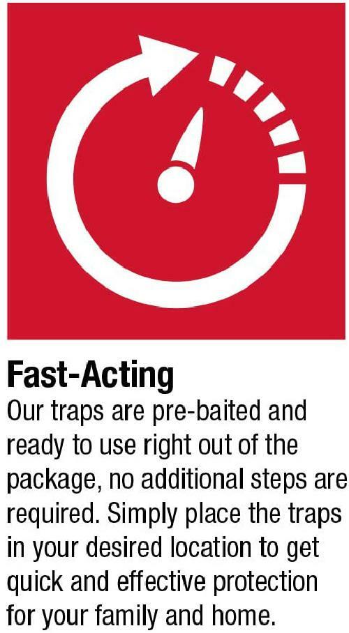 Catchmaster AA1170 72MAX Pest Trap, Max-Catch 72 Pack, White