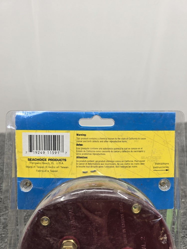 Sea Choice Flush or Surface Mount Battery Selector Disconnect Switch 11591