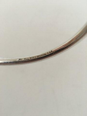 Hans Hansen Sterling Silver Bangle Bracelet No 204.