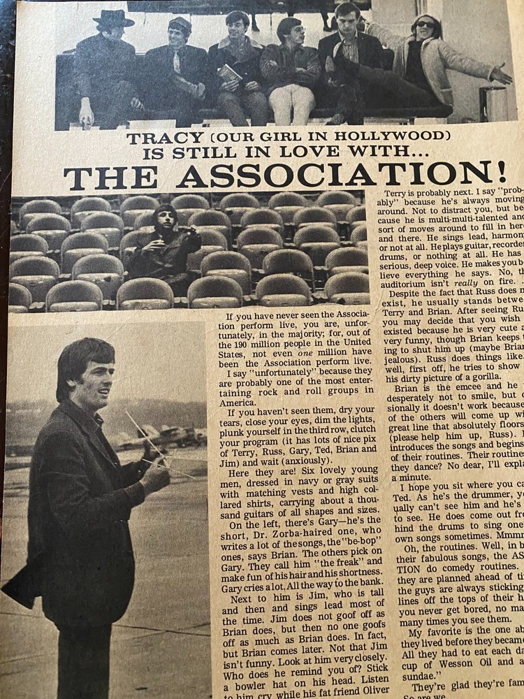 The Association, Full Page Vintage Clipping