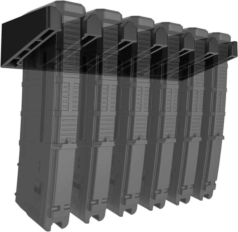 Solid ABS Standard PMAG Wall Mount, Mag Holder, Home Magazine Storage Rack