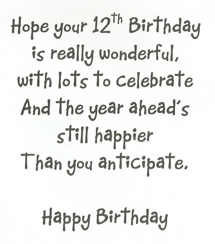 Turning 12 (B)
