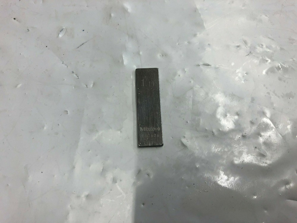 1.11mm Mitutoyo Steel Rectangular Gauge Gage Block